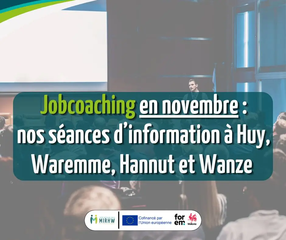 Nos séances info jobcoaching en novembre